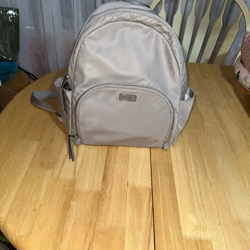 Kate Spade EUC Gray Backpack for Women